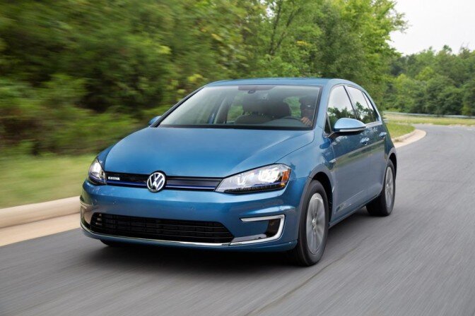Popular Used Electric Cars: VW e-Golf