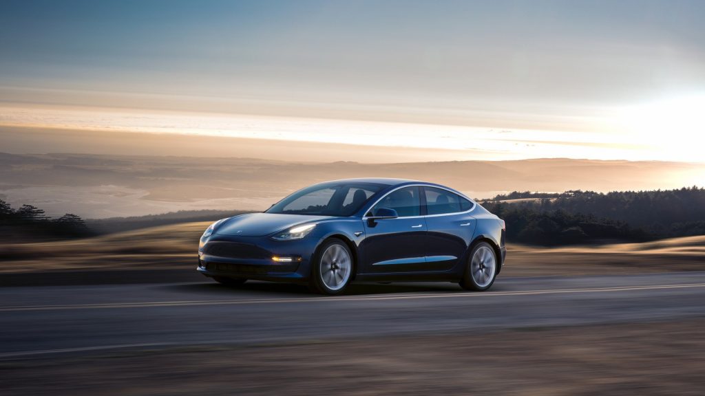 Types of Electric Vehicles: BEV: Tesla Model 3